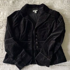 Ann Taylor Loft Velvet Blazer